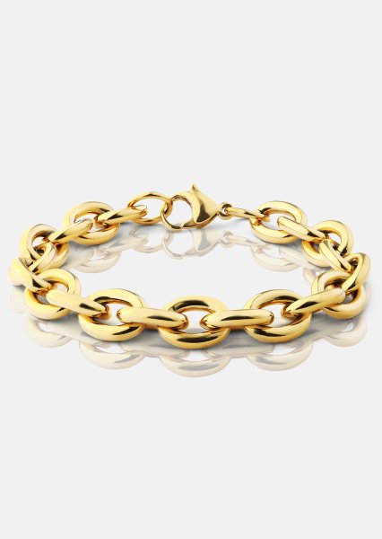 Armband Loop – 18k Verguld