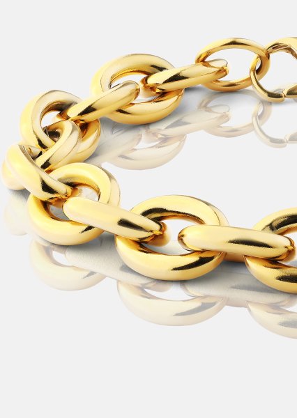 Armband Loop – 18k Verguld