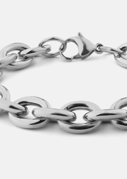 Armband Loop – Verzilverd