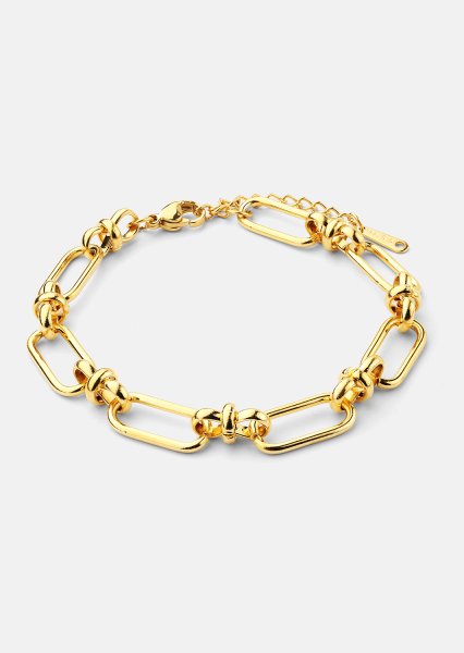 Armband Link Statement - 18k Verguld