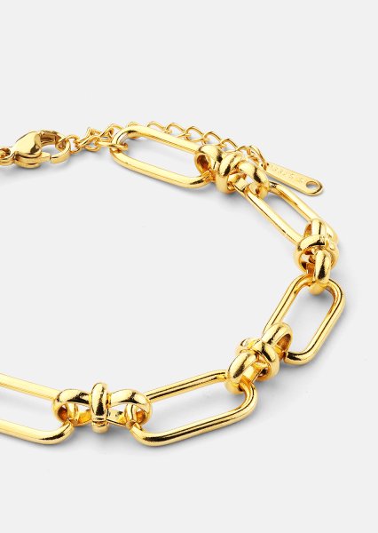 Armband Link Statement - 18k Verguld