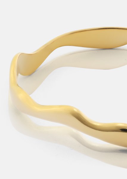 Armband Waveform - 18k Gold Plated