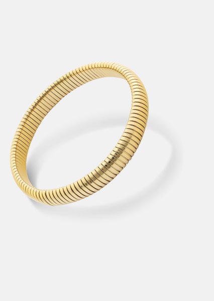 Armband Sculpted Coil - 18k Verguld