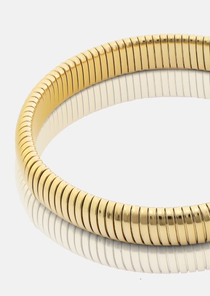 Armband Sculpted Coil - 18k Verguld