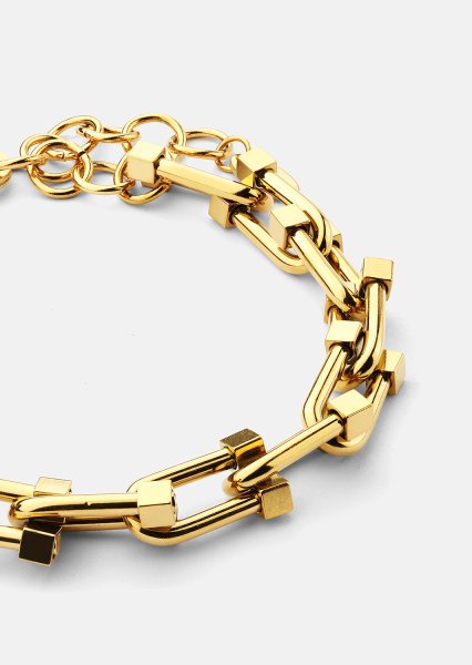 Armband Link Luxe - 18k Verguld