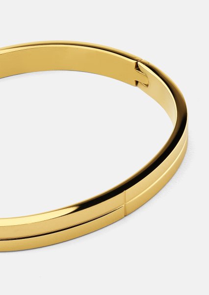 Armband Linea Gold Bangle - 18k Verguld