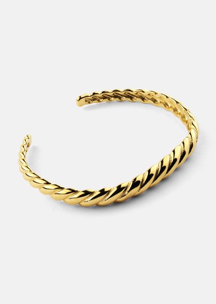 Armband Twist Glow - 18k Verguld