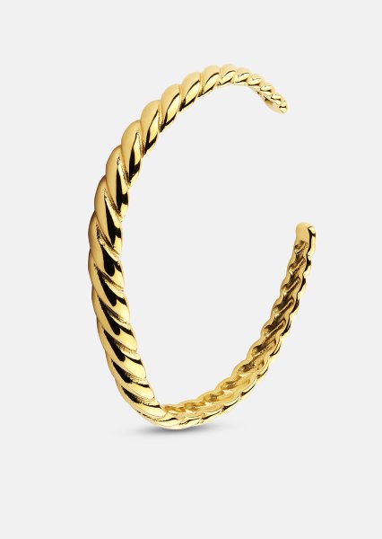Armband Twist Glow - 18k Verguld