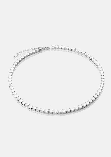 Lustre Ketting – Verzilverd