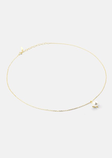Ketting North Pearl - 18k Verguld