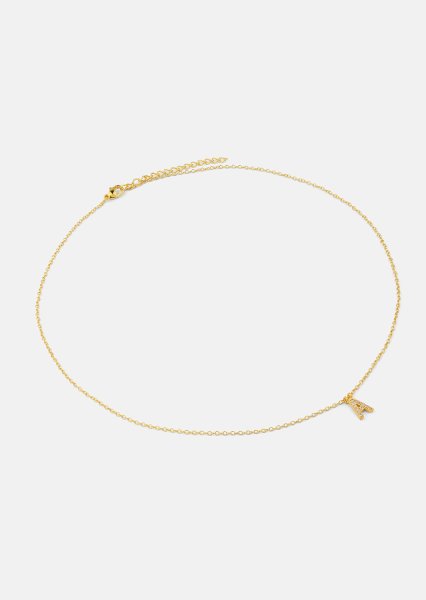 Ketting Initial Letters A-N – 18k Gold Plated