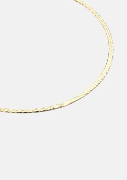 Ketting Classic Link- 18k Verguld