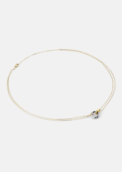 Ketting Orbit – Verzilverd