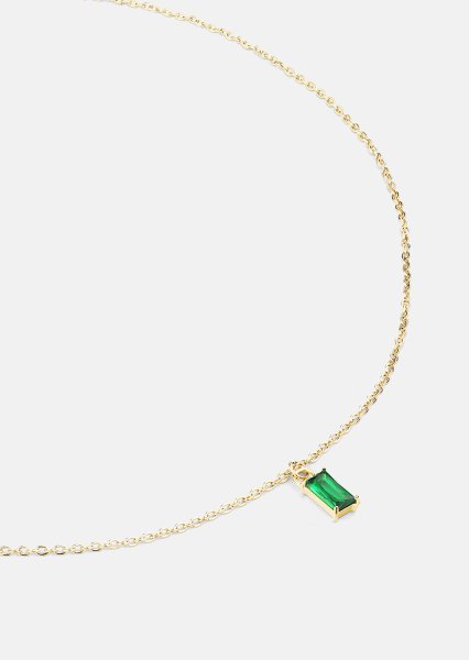 Ketting Emeraldis - 18k Verguld