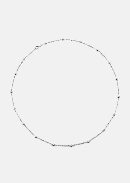 Ketting Majestic - Verzilverd