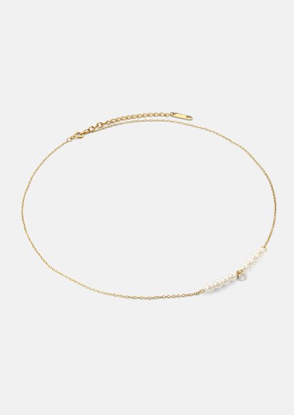 Ketting Moonlet Grace - 18k Verguld