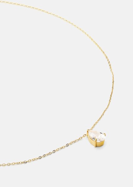 Ketting Drop – 18k Verguld