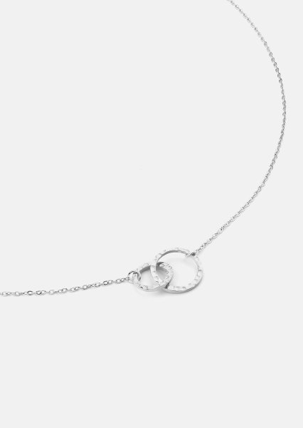 Ketting Nerida – Verzilverd
