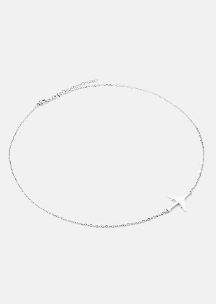 Aviara Ketting – Verzilverd