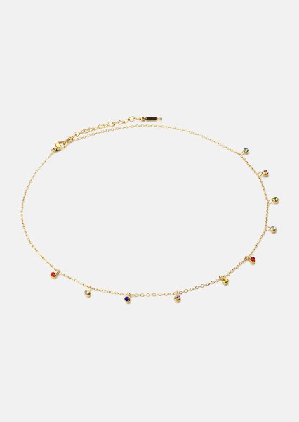 Prism Ketting – 18k Verguld