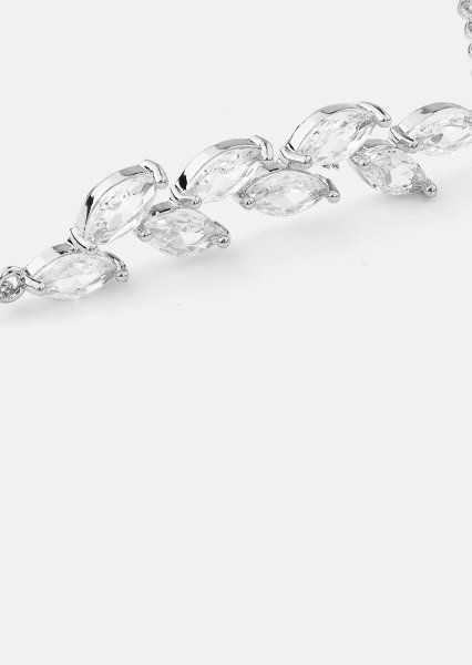 Armband Leaflight - Verzilverd