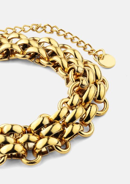 Armband Power Link - 18k Verguld