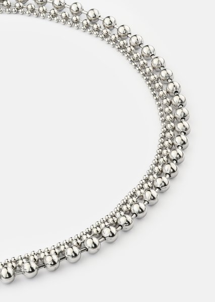 Ketting Layered Shine – Verzilverd