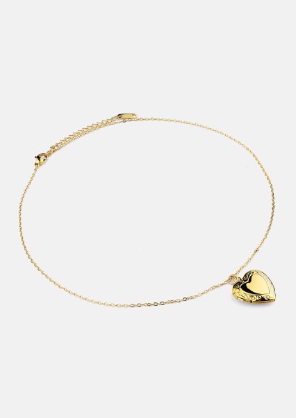 Ketting Golden Heart big - 18k Verguld