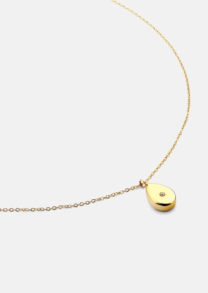 Ketting Aurora Drop - 18k Verguld