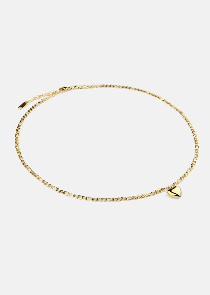 Ketting Heart of Gold – 18k Verguld