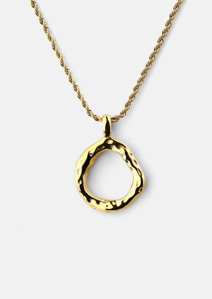 Ketting Aurora Wave - 18k Verguld