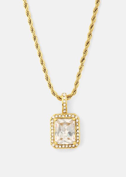 Ketting White Luxus - 18k Verguld