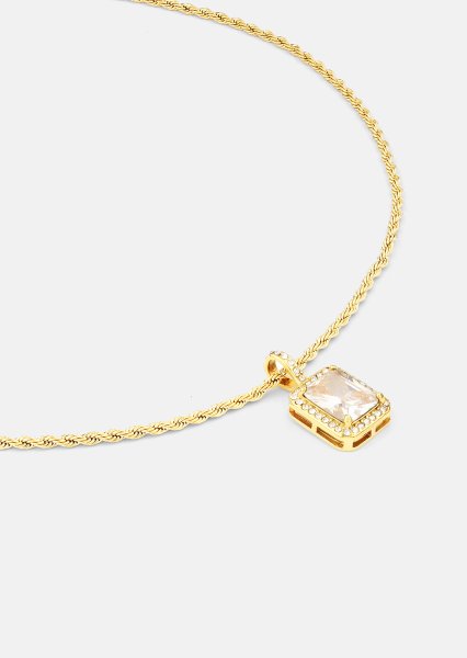 Ketting White Luxus - 18k Verguld