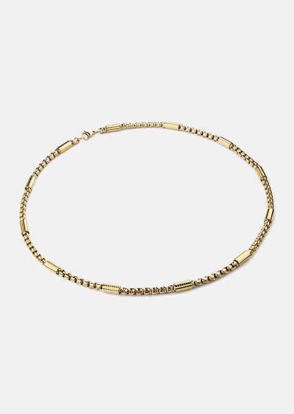Ketting Cylindra – 18k Verguld