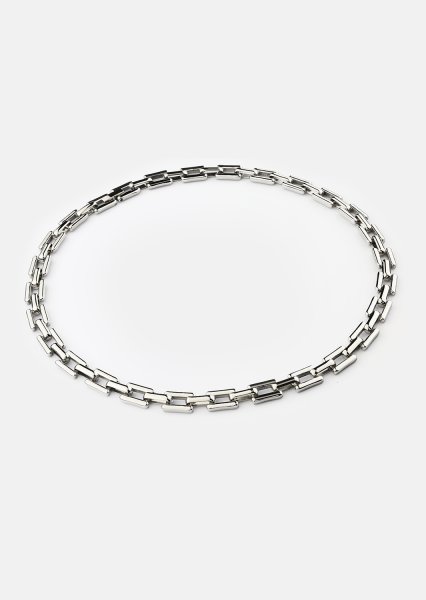 Ketting Chain Link – Verzilverd