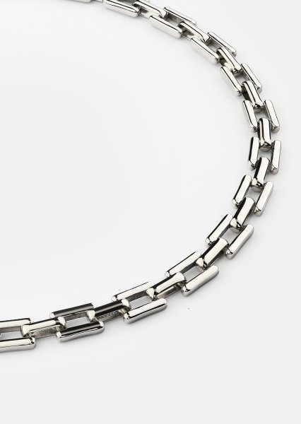 Ketting Chain Link – Verzilverd