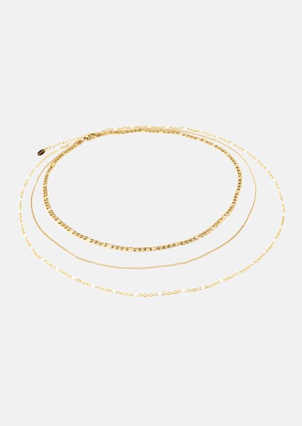 Ketting Layered Elegance - 18k Verguld
