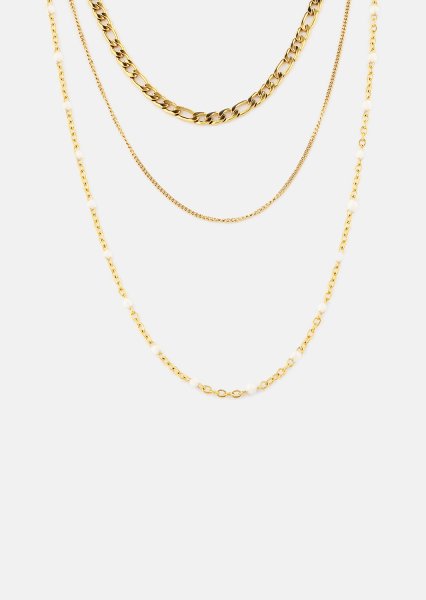 Ketting Layered Elegance - 18k Verguld