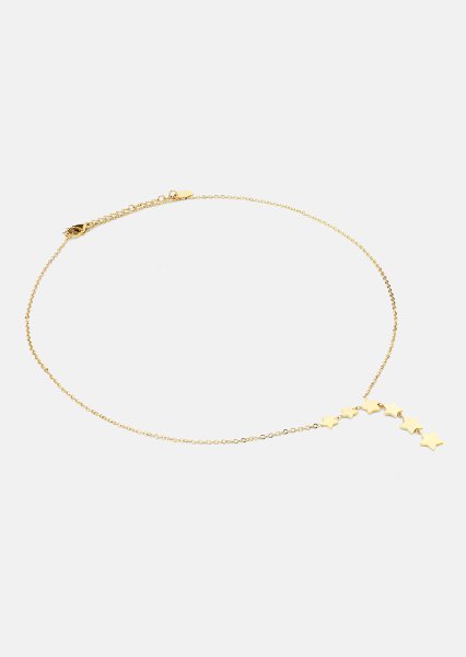 Ketting Stjärnfall - 18k Verguld