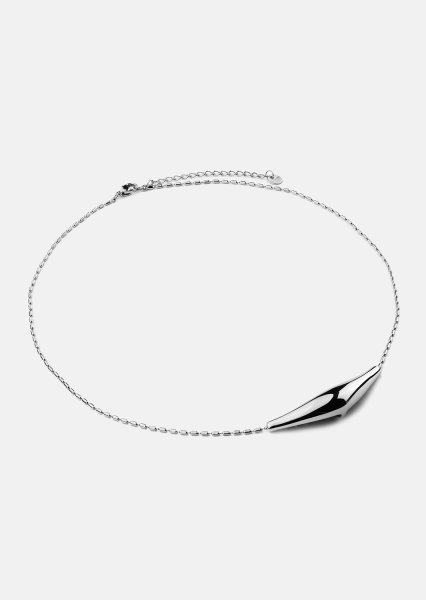 Ketting Flow Curve – Verzilverd