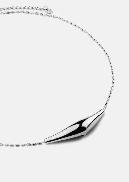 Ketting Flow Curve – Verzilverd