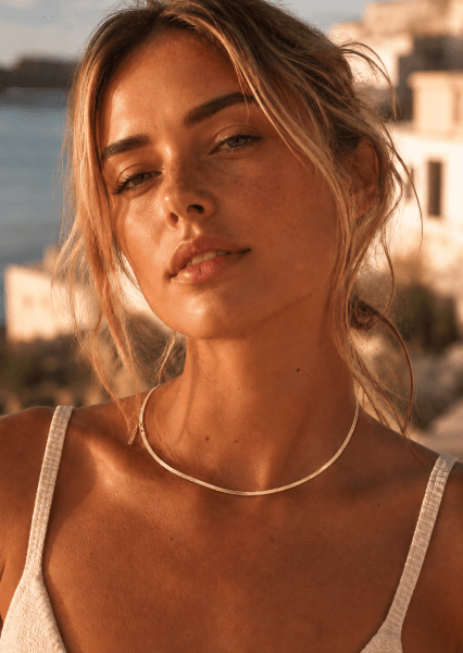 Oorbel Classic Medium - 18k Verguld