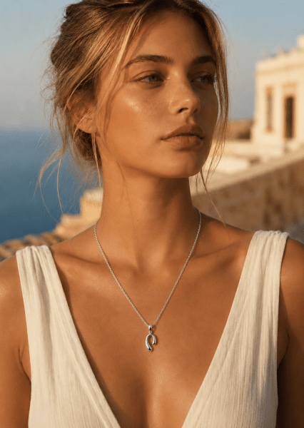 Ketting Silver Flow – Verzilverd