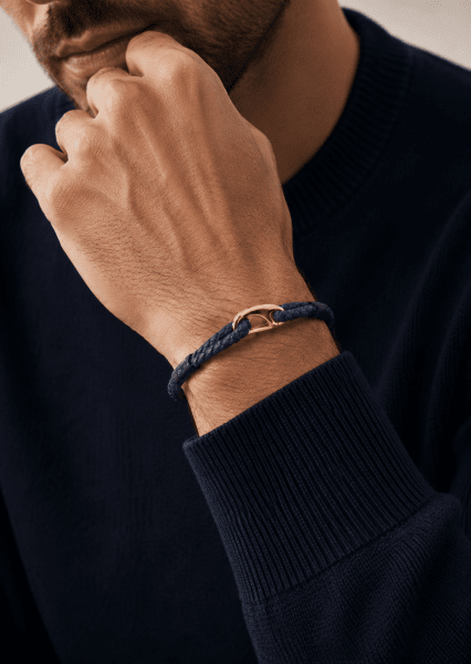 Leren armband Midnight Kin