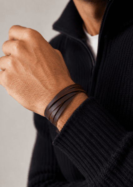 Leren armband Brisk Vow