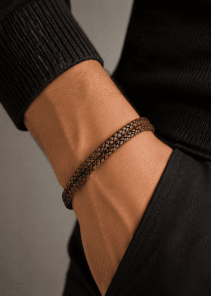 Leren armband Titan Tapestry