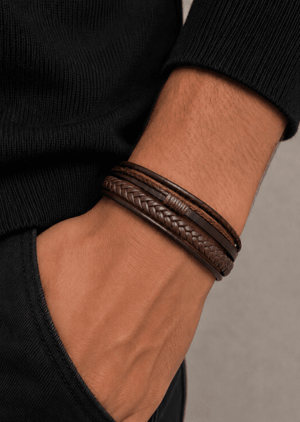 Leren armband Valor Strand