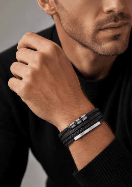 Leren armband Valor Stride