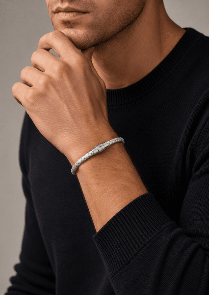 Leren armband Brave Tangle