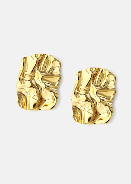 Oorbel Lava - 18k Verguld